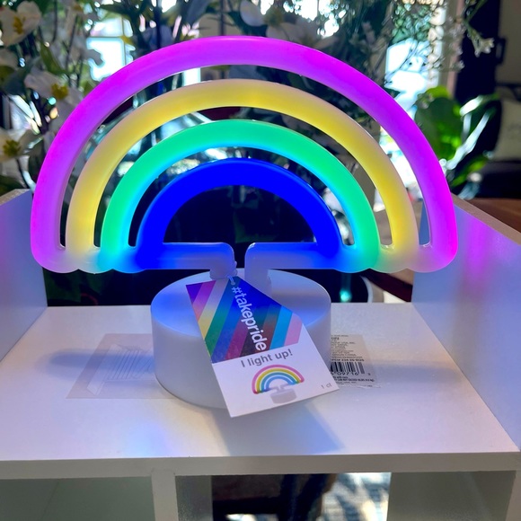 Target Accessories - HP Neon LED Portable Rainbow Light with on/off switch